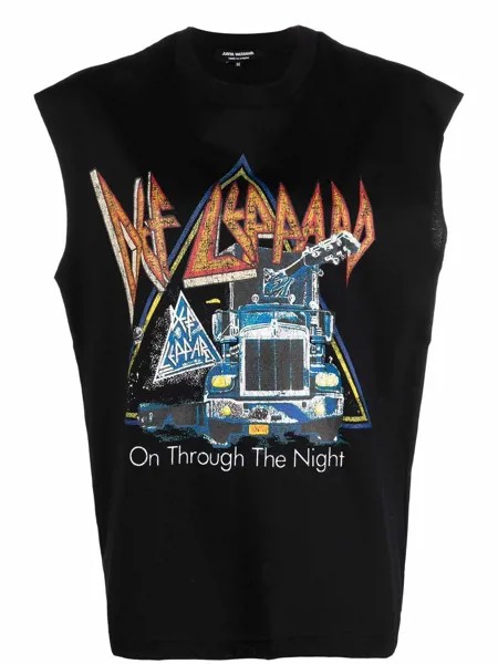 Junya Watanabe топ Def Leppard