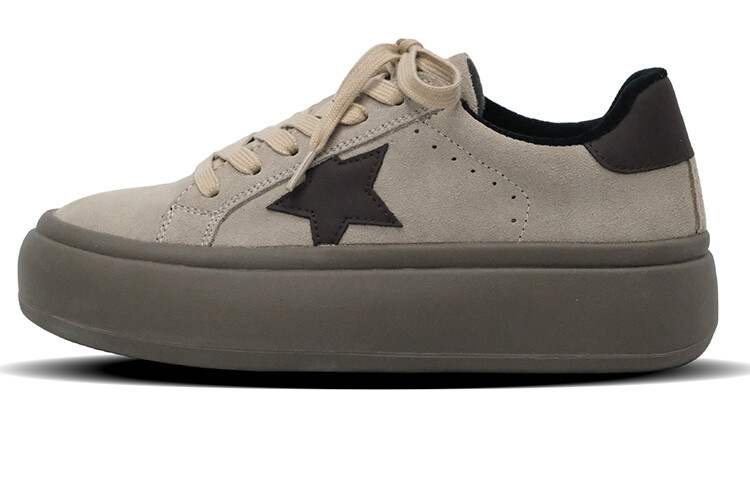 Кроссовки EYGPAP Skateboarding Shoes Women's Low-top, хаки
