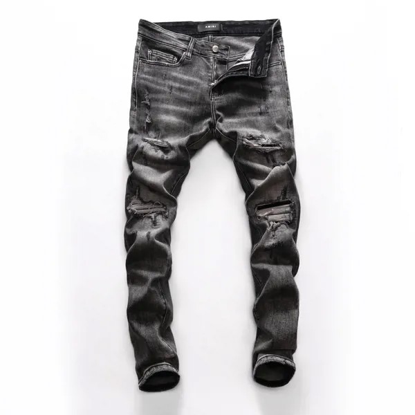 Европейские Клубные стильные итальянские джинсы dsq2 brand2021, роскошные мужские джинсовые брюки в стиле пэчворк, узкие джинсы-карандаш с надпис...