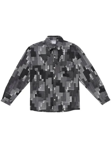 Marcelo Burlon County of Milan рубашка с принтом, черный