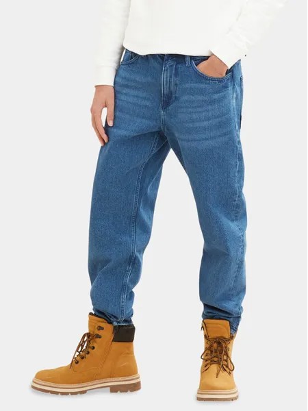 Джинсы свободного кроя Tom Tailor Denim, синий