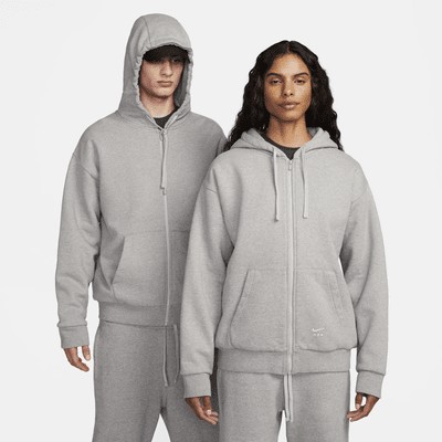 Худи Nike x MMW Full-Zip Fleece Hoodie, цвет Grey Heather