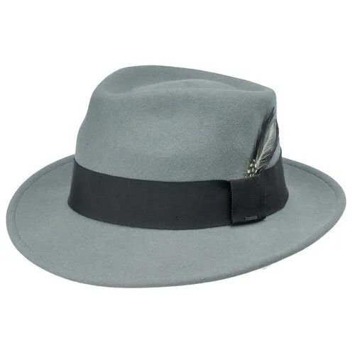 Шляпа Bailey, размер 59, серый