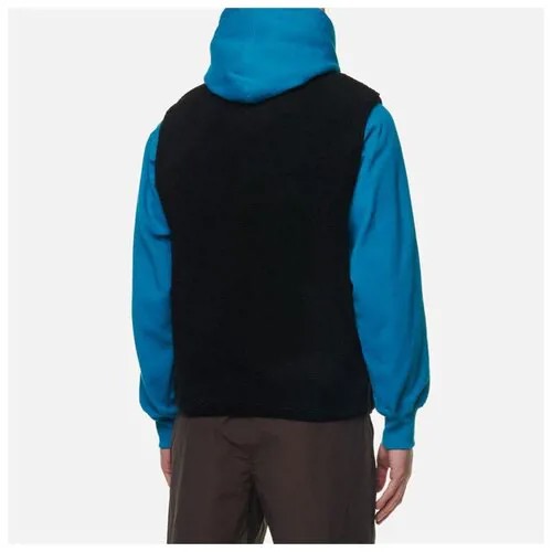 Мужской жилет thisisneverthat Sherpa Fleece чёрный, Размер XL