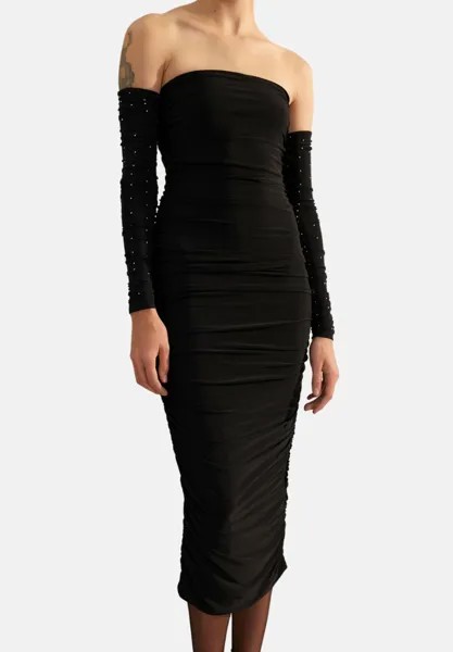 Коктейльное платье Trendyol, черный
