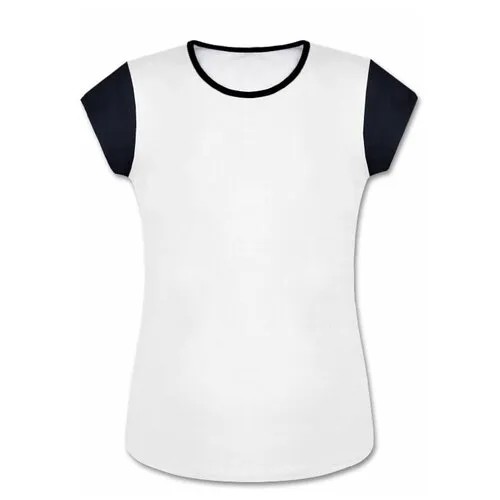 Белая футболка для девочки 84492-ДС21 32/128