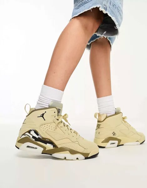 Торфяные кроссовки Jordan 3 в золотисто-коричневых цветах Team