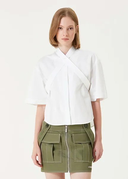 Рубашка с ремешком Off-White, белый