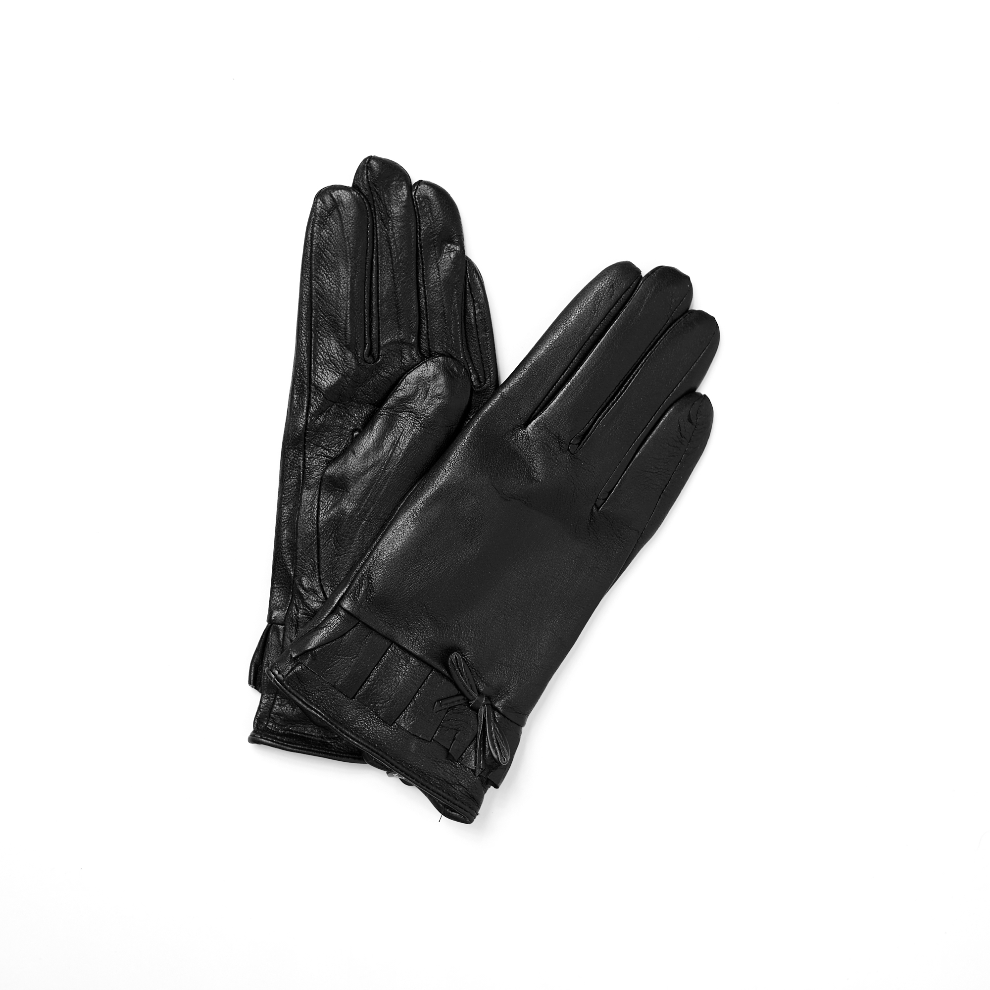 Перчатки женские Albertini 010KL-13 черные р.7