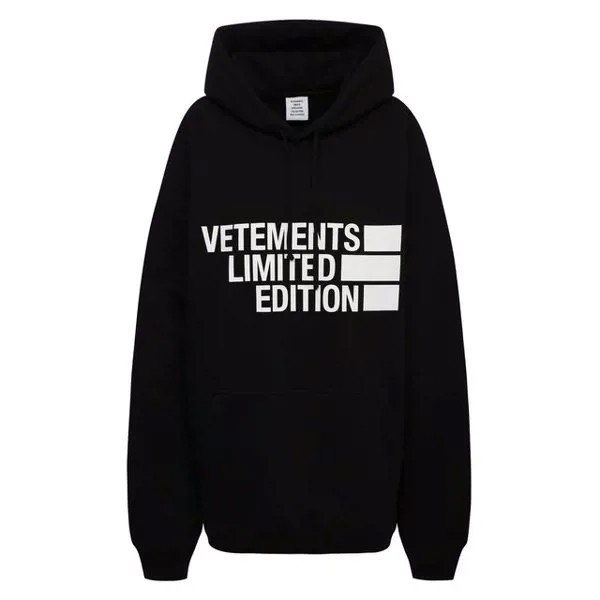 Хлопковое худи VETEMENTS