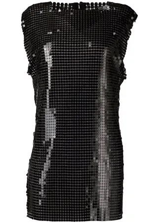 Christopher Kane туника с эффектом кольчуги