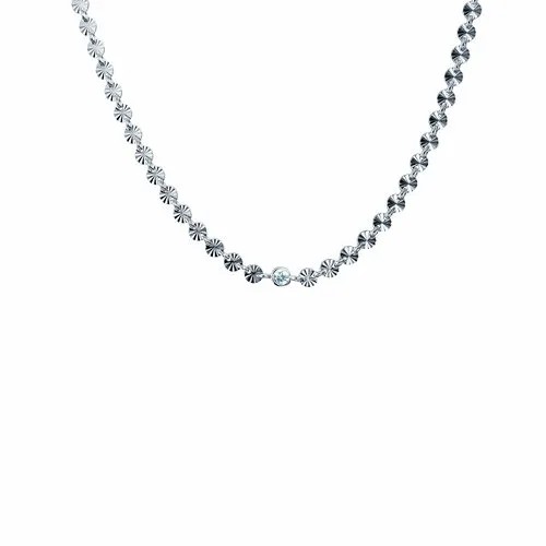 Колье ELEMENT47, серебро, 925 проба, длина 40 см.