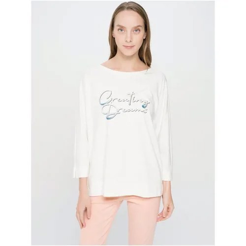 Футболка женская, Gerry Weber, 770217-35015-99700, белый, размер - 40