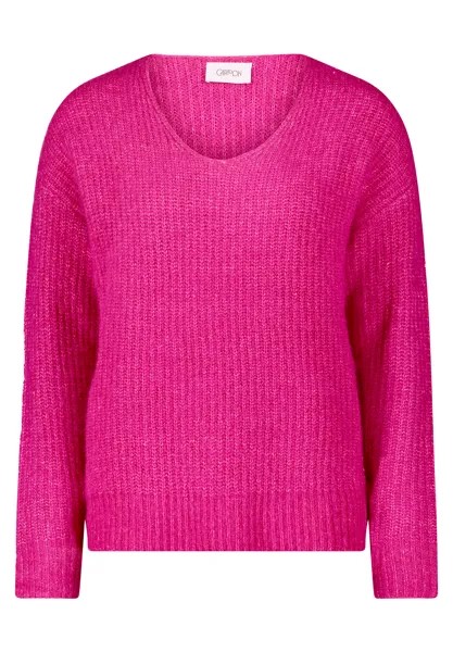 Свитер CARTOON Basic Strick mit V Ausschnitt, цвет Festival Fuchsia