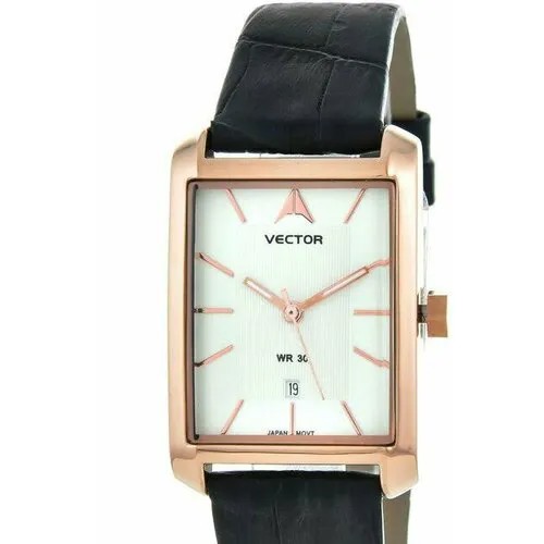 Наручные часы VECTOR Часы VECTOR VC9-010583 сталь, золотой