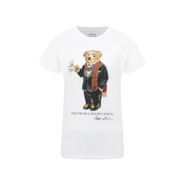 Хлопковая футболка Polo Ralph Lauren