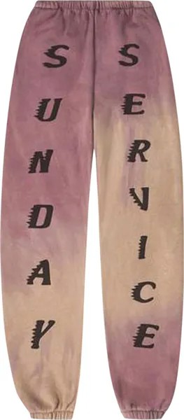 Спортивные брюки Kanye West Sunday Service Sweatpants 'Oxen', красный