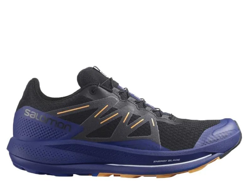 Мужские кроссовки для трейлраннинга Salomon Pulsar Trail черного/синего цвета L41603200