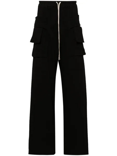 Спортивные брюки с кулиской Rick Owens DRKSHDW, черный
