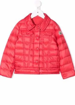 Moncler Enfant пуховик на пуговицах