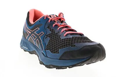 Мужские кроссовки Asics AS43 Blue Mesh Lace Up Athletic Cross Trainers 9.5