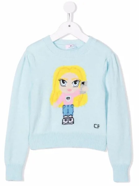 Chiara Ferragni Kids джемпер Chiara Mascot