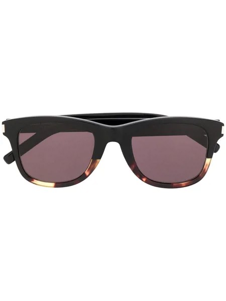 Saint Laurent Eyewear солнцезащитные очки в квадратной оправе