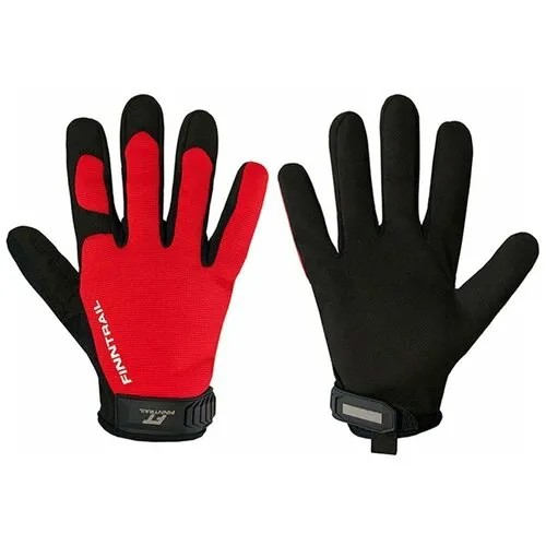 Перчатки Finntrail, красный, черный
