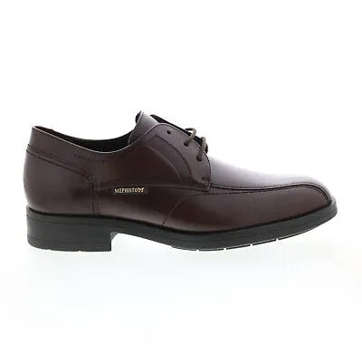 Мужские коричневые кожаные оксфорды и туфли на шнуровке Mephisto Saverio, повседневная обувь 6