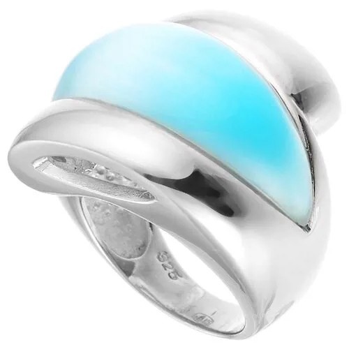 Кольцо ELEMENT47 серебро, 925 проба, стекло, размер 17.5