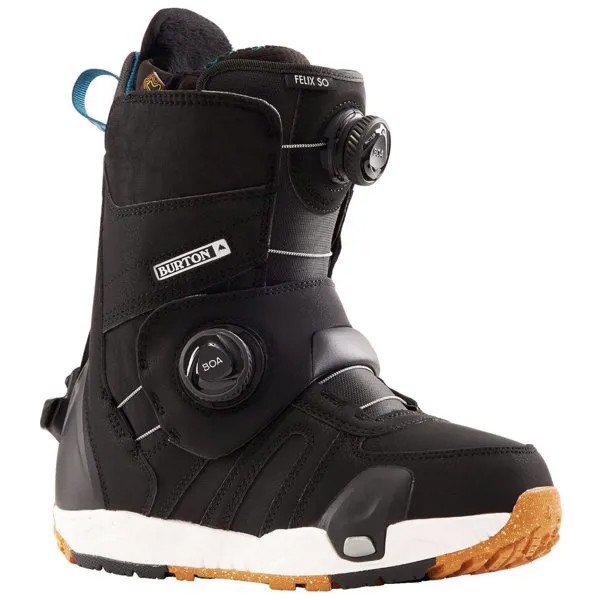 Ботинки для сноуборда женские BURTON Felix Step On Black 2022