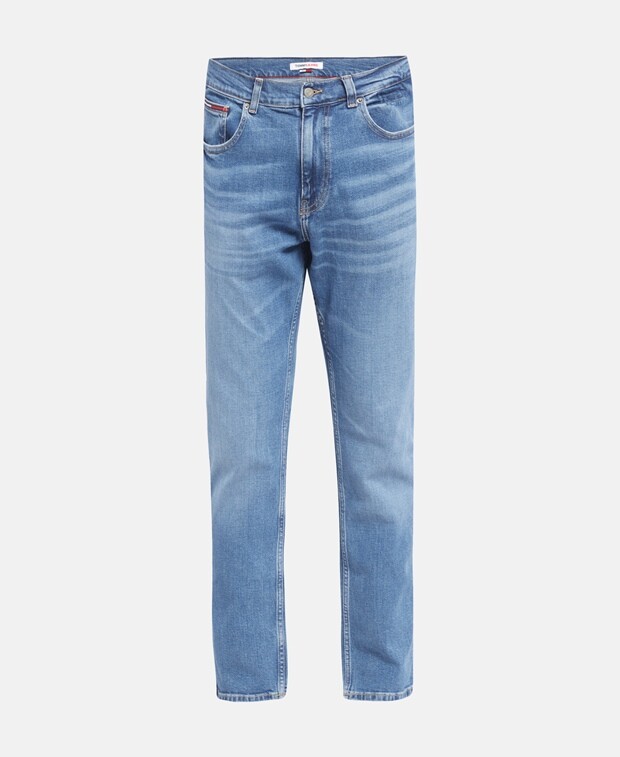Прямые джинсы Tommy Jeans, цвет Slate Blue