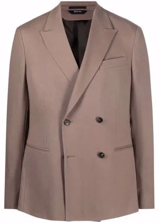 Z Zegna однобортный пиджак с заостренными лацканами