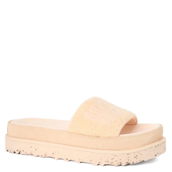 Сланцы женские UGG 1126350 бежевые 38 EU