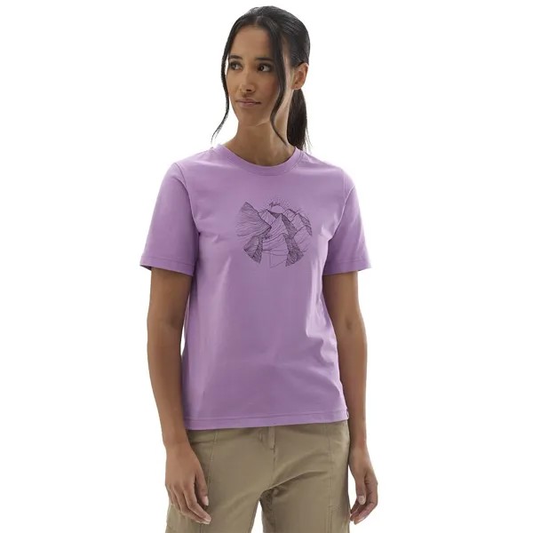 Футболка с коротким рукавом Millet Cimaï Print, фиолетовый