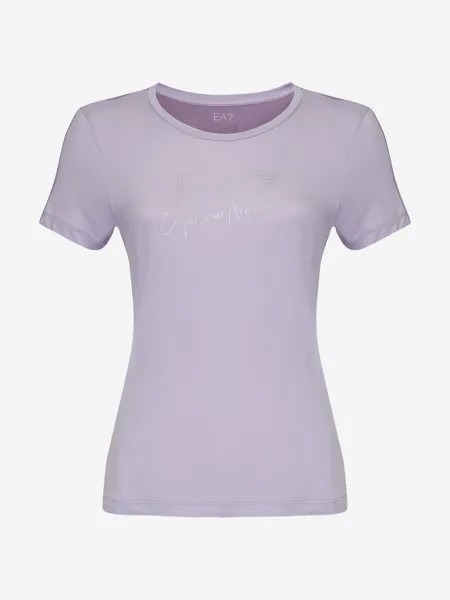 Футболка женская EA7 T-Shirt, Фиолетовый