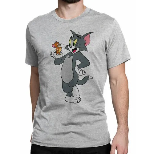 Футболка Design Heroes, размер 3XL, серый..