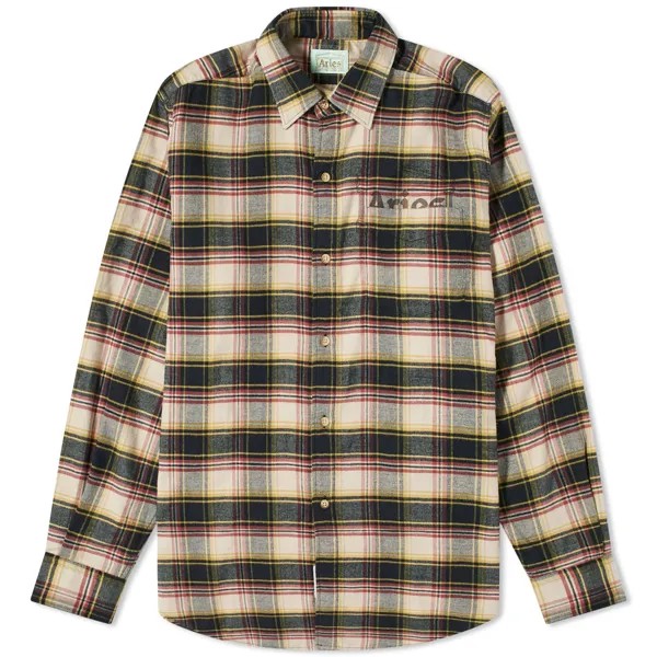 Рубашка Aries Plaid Flannel, мульти