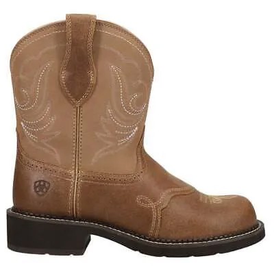Женские коричневые повседневные ботинки Ariat Fatbaby Heritage Dapper с круглым носком в стиле вестерн 10044
