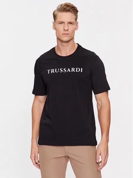 Футболка стандартного кроя Trussardi, черный