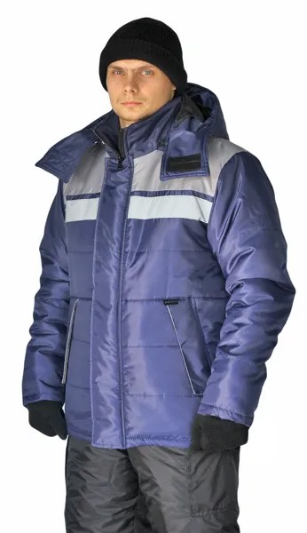 Куртка рабочая мужская Ursus ЭРЕБУС темно-синий; серый 64-66 RU, 182-188 см
