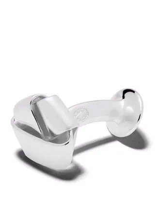 Georg Jensen запонки абстрактной формы