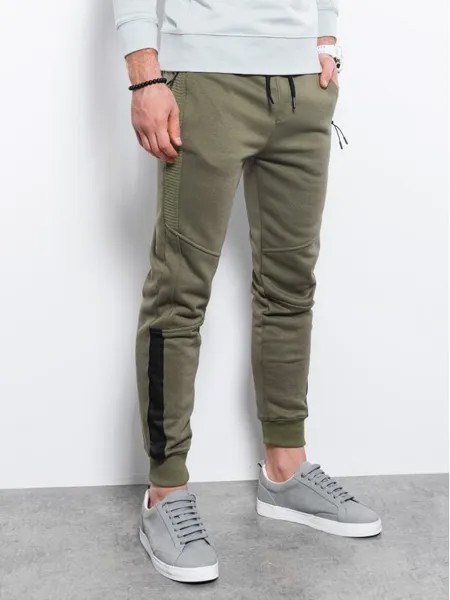 Спортивные брюки regular fit Ombre, зеленый