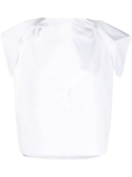Comme Des Garçons рубашка с вырезом