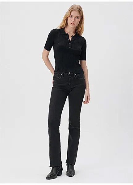 Темно-серые женские джинсовые брюки MARIA с высокой талией Bootcut Leg Flare M101225-80998 Mavi, серый