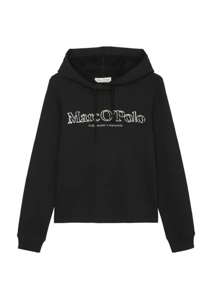 Толстовка Marc O'Polo с характерным фирменным принтом, черный