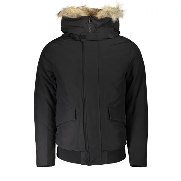 Мужская хлопковая куртка Woolrich, черный