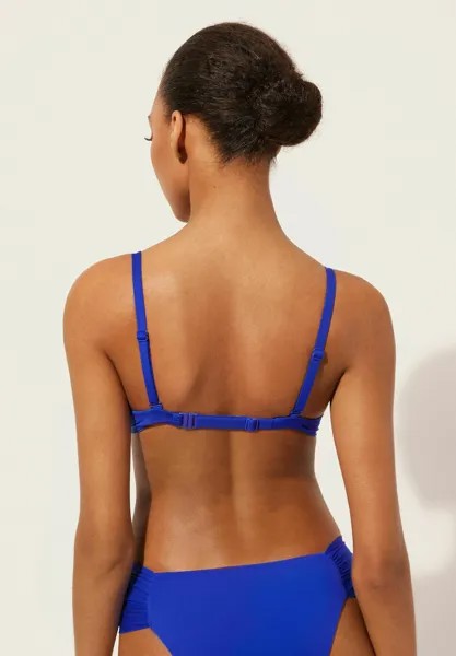 Верх бикини INDONESIA Calzedonia, синий металлик