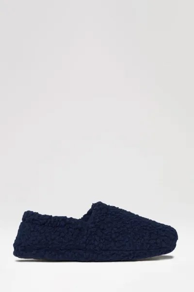 Тапочки из искусственной овчины Threadbare, синий