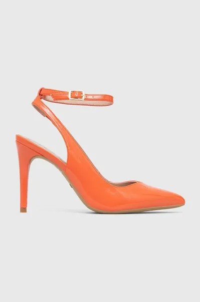 ВИККИ 135, туфли на шпильке Liu Jo, оранжевый